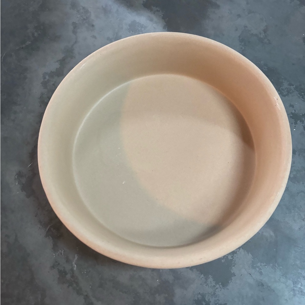 The Pampered Chef Family Heritage Stoneware 8" Round Mini Deep Dish Baker